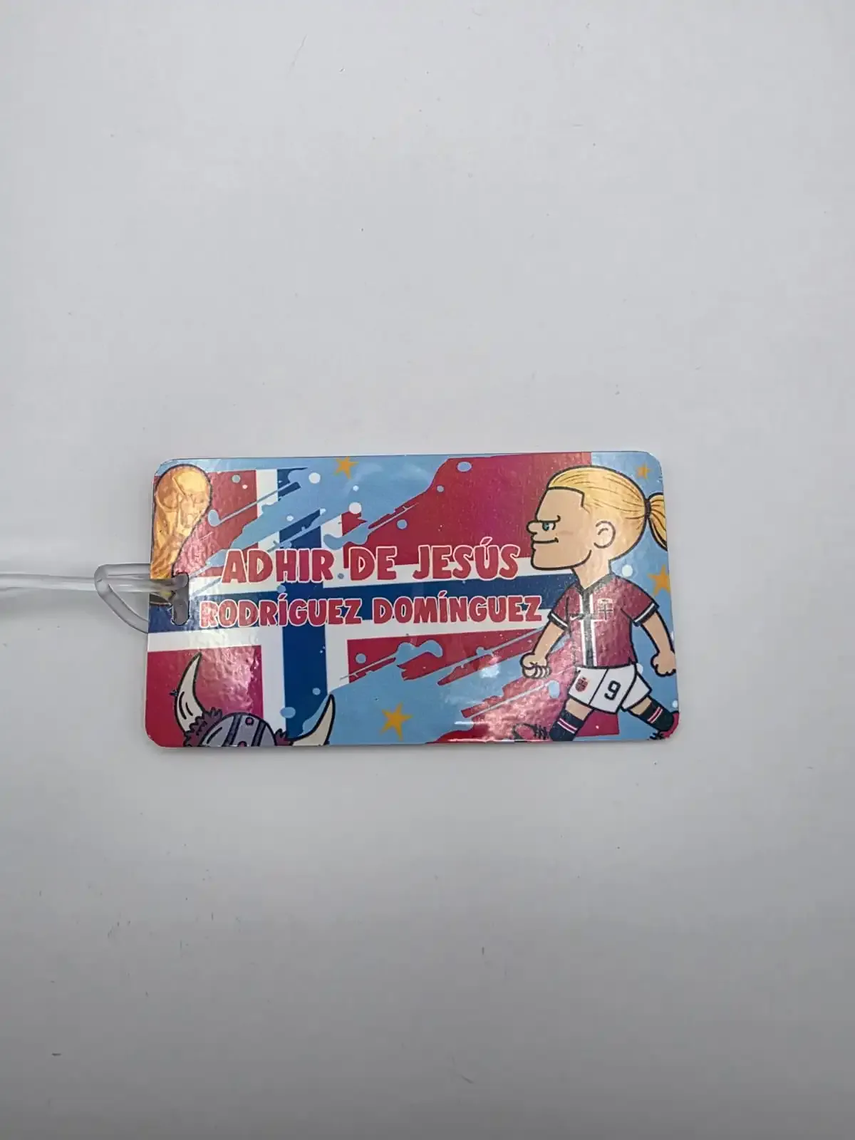 Tag Acrilico para mochila, vista 2